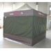 Izvelkama tērauda telts/nojume 3x2 m Nr. 1/15 (četrstūra profils)
